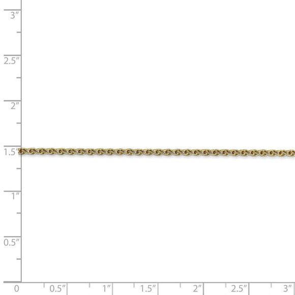 1.75mm 10k Yellow Gold Parisian Wheat Chain Necklace, 20 Inch - Picture 5 of 8